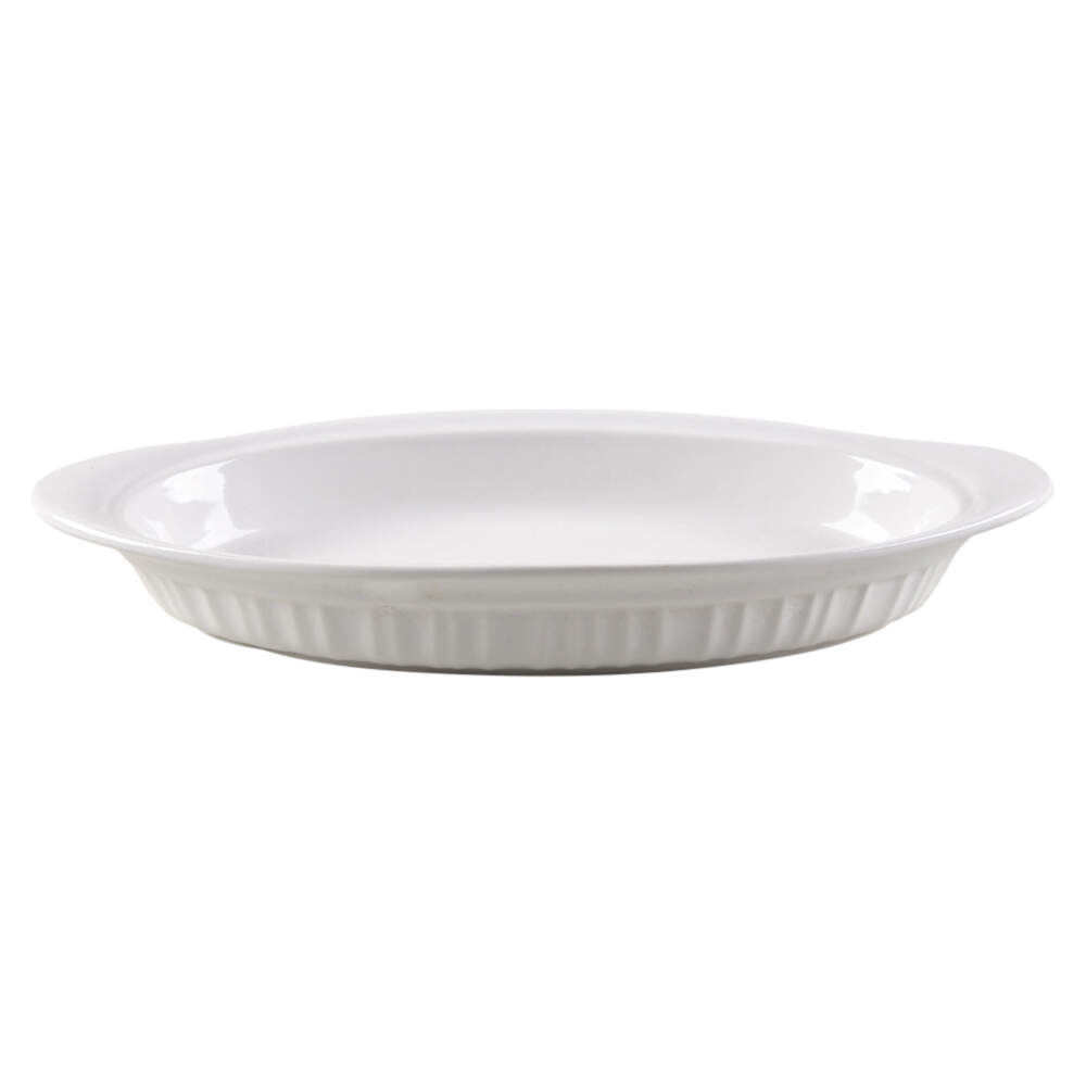 French White 13" Augratin by Corning Corelle-1