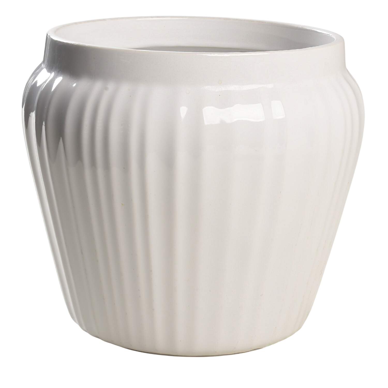 French White Large Canister No Lid by Corning Corelle-1