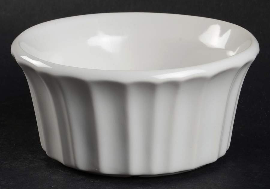 French White Ramekin by Corning Corelle-1