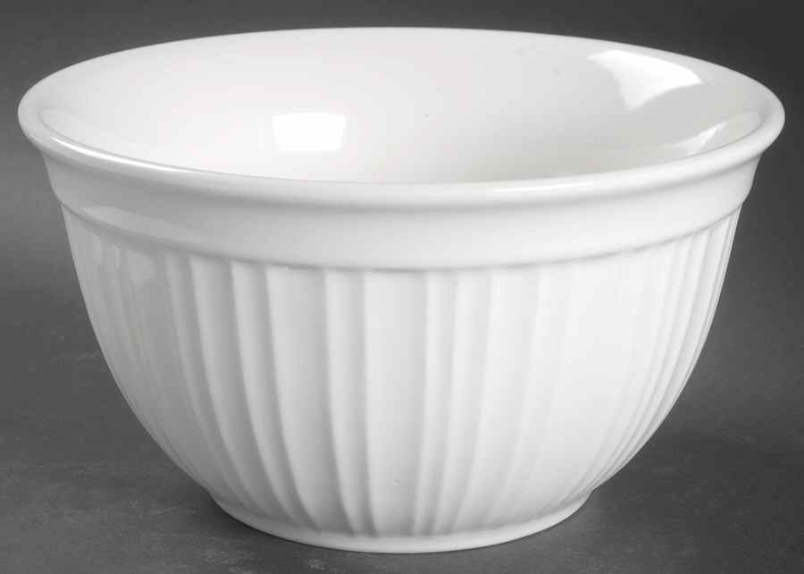 French White 8" Mixing Bowl by Corning Corelle-1