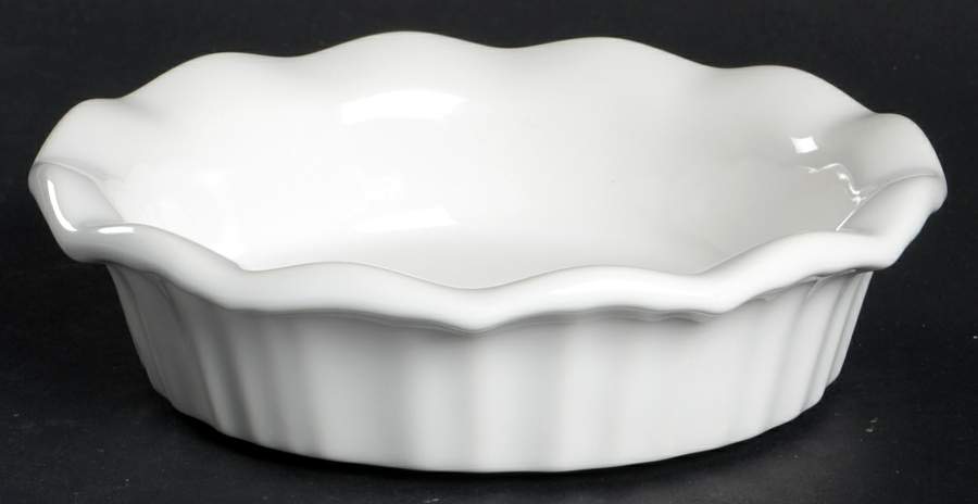 French White Mini Pie Plate by Corning Corelle-1