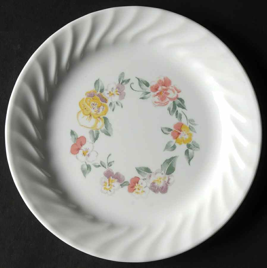 Garden Portrait (Corelle) Salad Plate by Corning Corelle-1