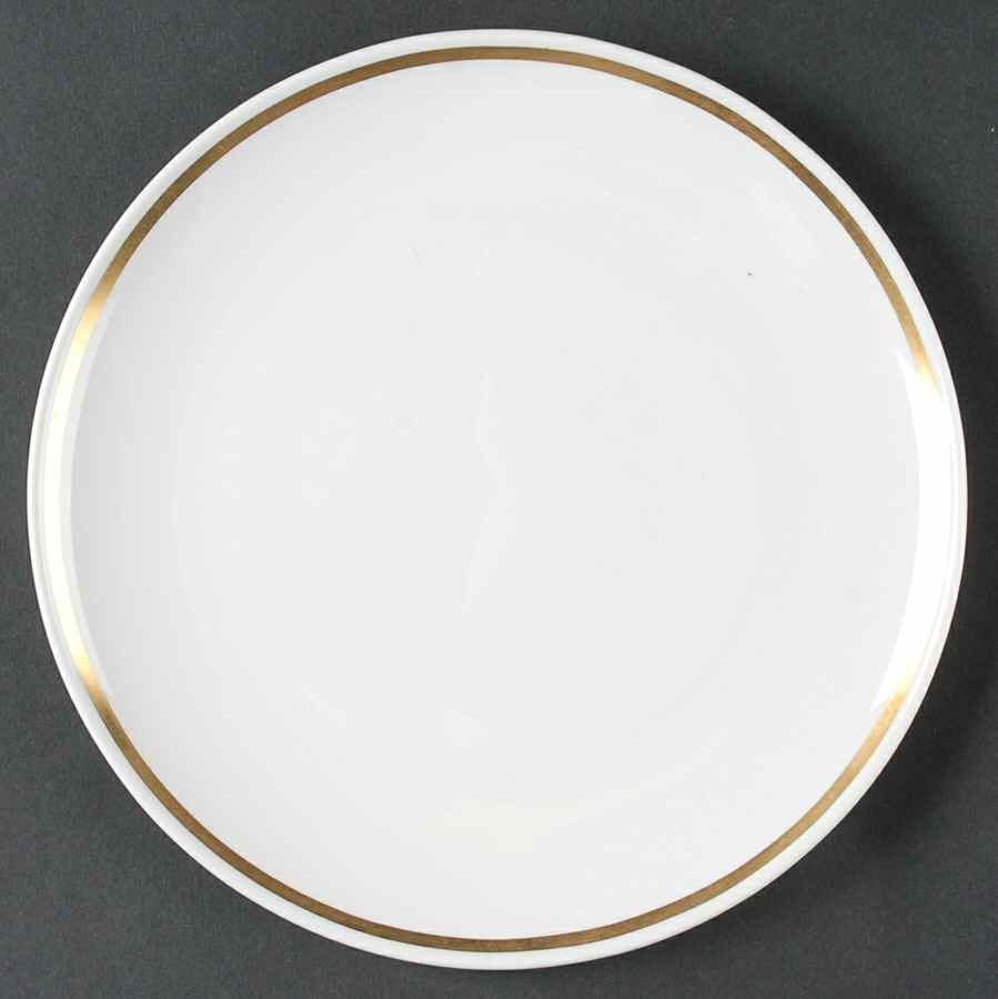Gold Band (Coupe) Salad Plate by Corning Corelle-1
