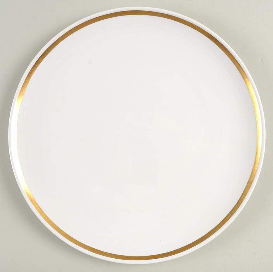 Gold Band (Coupe) Dinner Plate by Corning Corelle-1