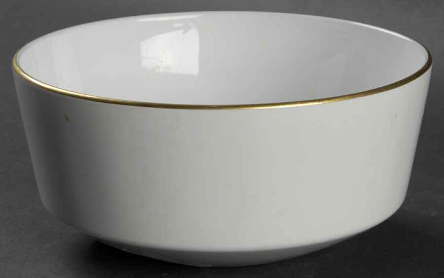 Gold Edge (Rim) Coupe Soup Bowl by Corning Corelle-1