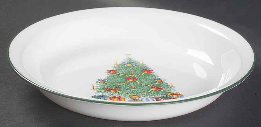 Holiday Magic (Corelle) Pie Serving Plate by Corning Corelle-1