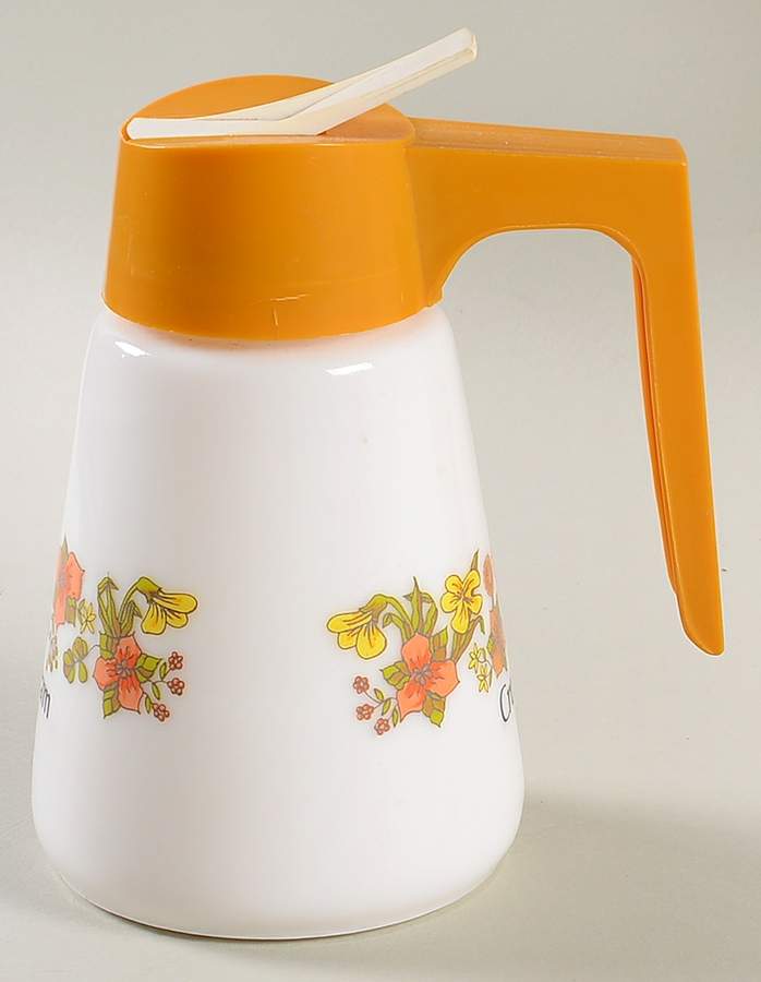 Indian Summer (Corelle) Glassware Syrup with Plastic Lid by Corning Corelle-1