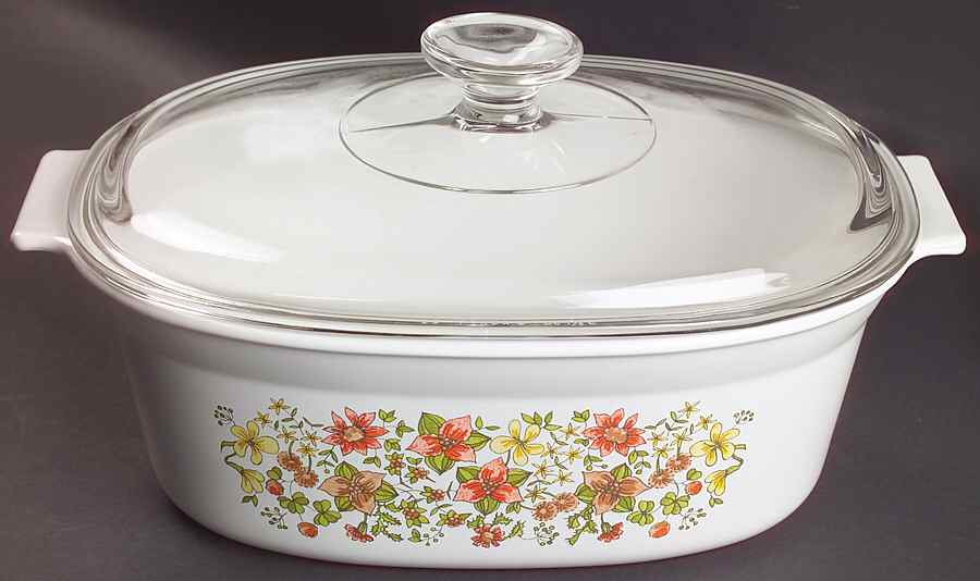 Indian Summer (Corelle) 2.5 Quart Oval Covered Casserole by Corning Corelle-1