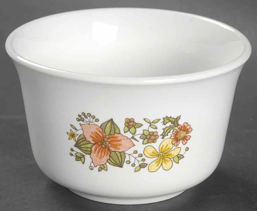 Indian Summer (Corelle) Open Sugar Bowl by Corning Corelle-1