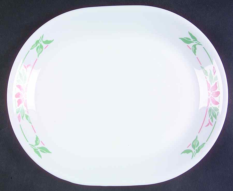 Island Breeze (Corelle) 12" Oval Serving Platter by Corning Corelle-1
