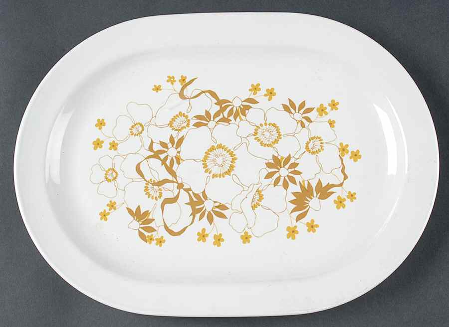 Laurel 12" Oval Serving Platter by Corning Corelle-1