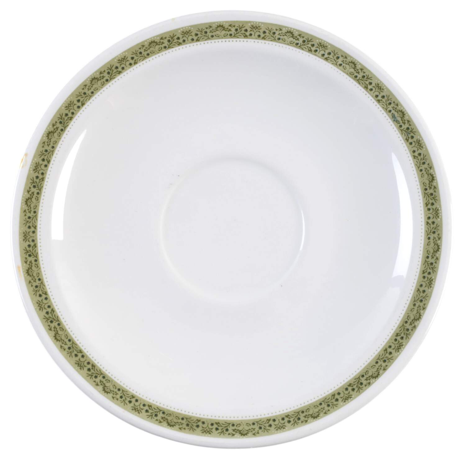 Lynwood Green Saucer by Corning Corelle-1