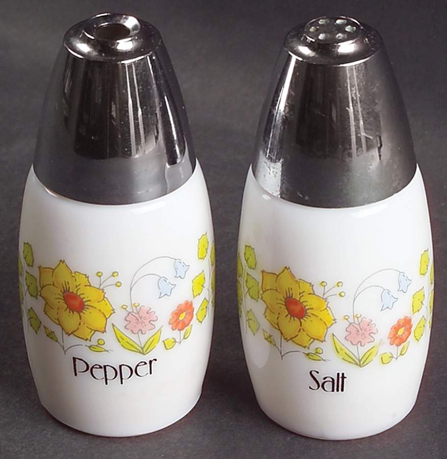 Meadow (Corelle) Salt & Pepper Set by Corning Corelle-1
