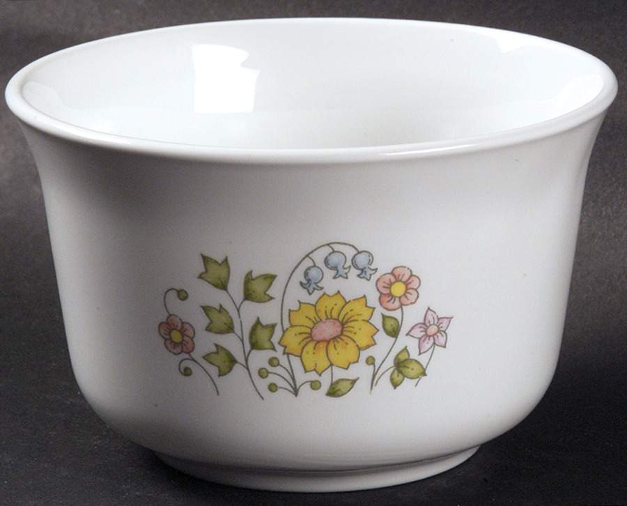 Meadow (Corelle) Sugar Bowl No Lid by Corning Corelle-1