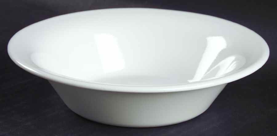 Misty White (Corelle) Rim Cereal Bowl by Corning Corelle-1