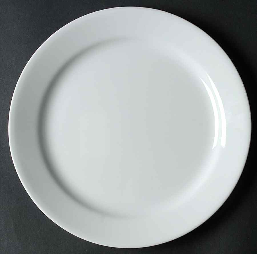 Misty White (Corelle) Dinner Plate by Corning Corelle-1