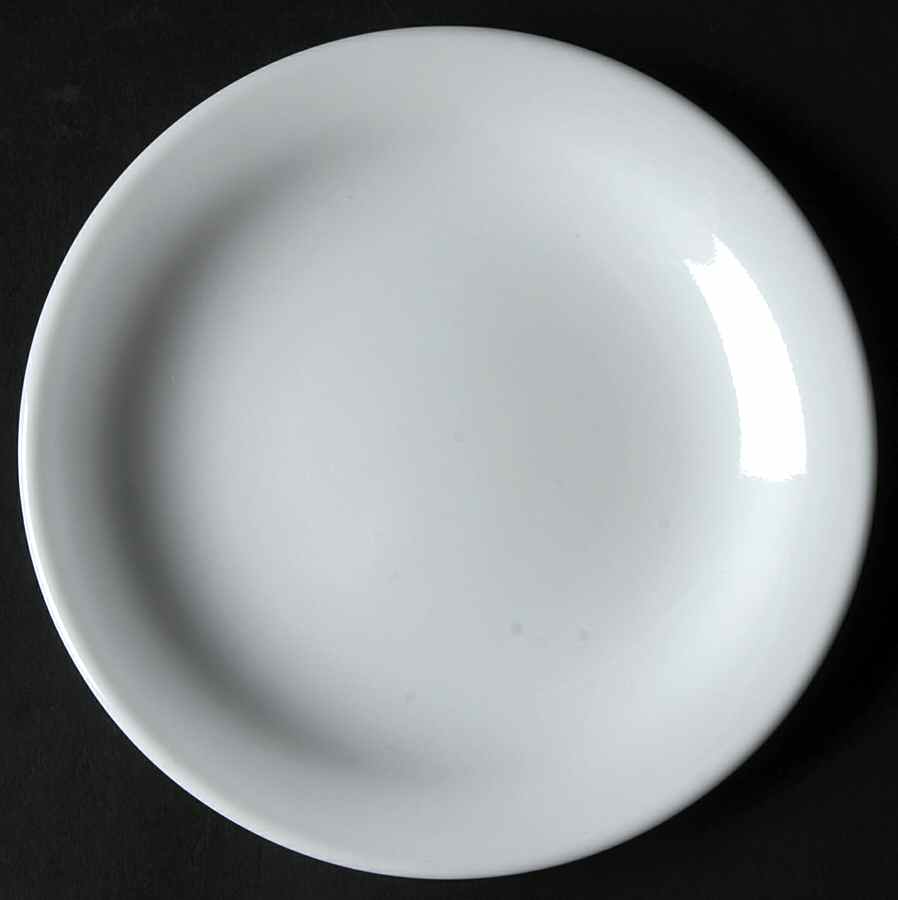 Misty White (Corelle) Bread & Butter Plate by Corning Corelle-1