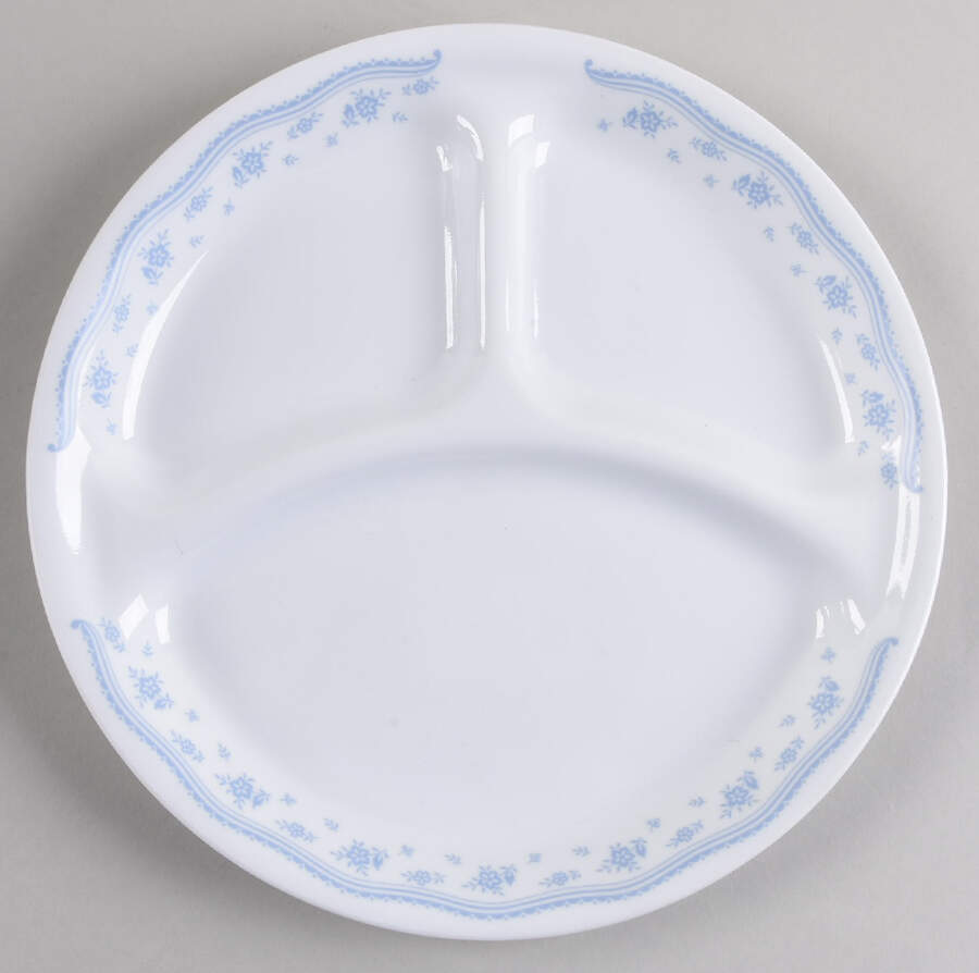Morning Blue (Corelle) Grill Plate by Corning Corelle-1