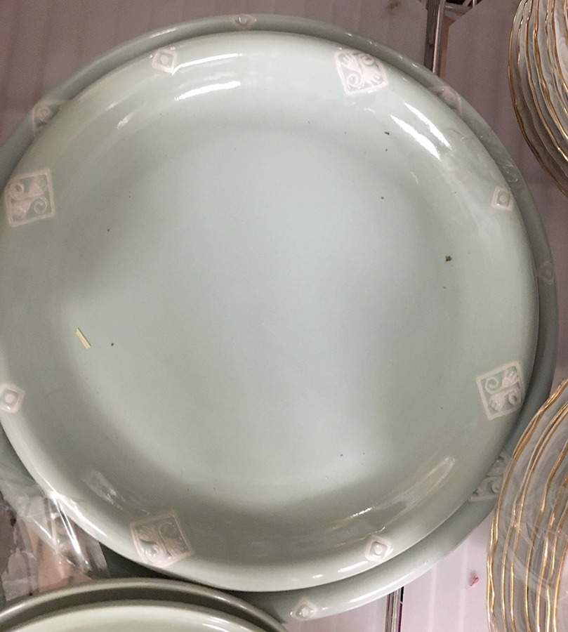 Native Collection Celedon Dinner Plate by Corning Corelle-1
