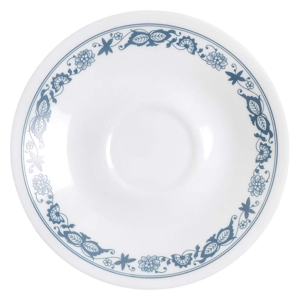 Old Town Blue (Corelle) Saucer for Flat Cup by Corning Corelle-1