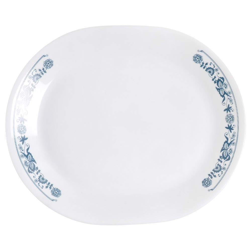 Old Town Blue (Corelle) 12" Oval Serving Platter by Corning Corelle-1