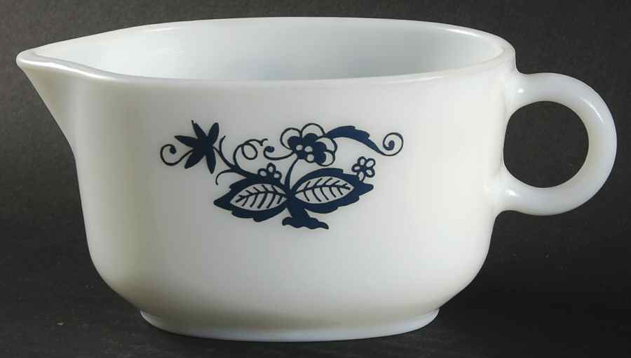 Old Town Blue (Corelle) Gravy Boat by Corning Corelle-1