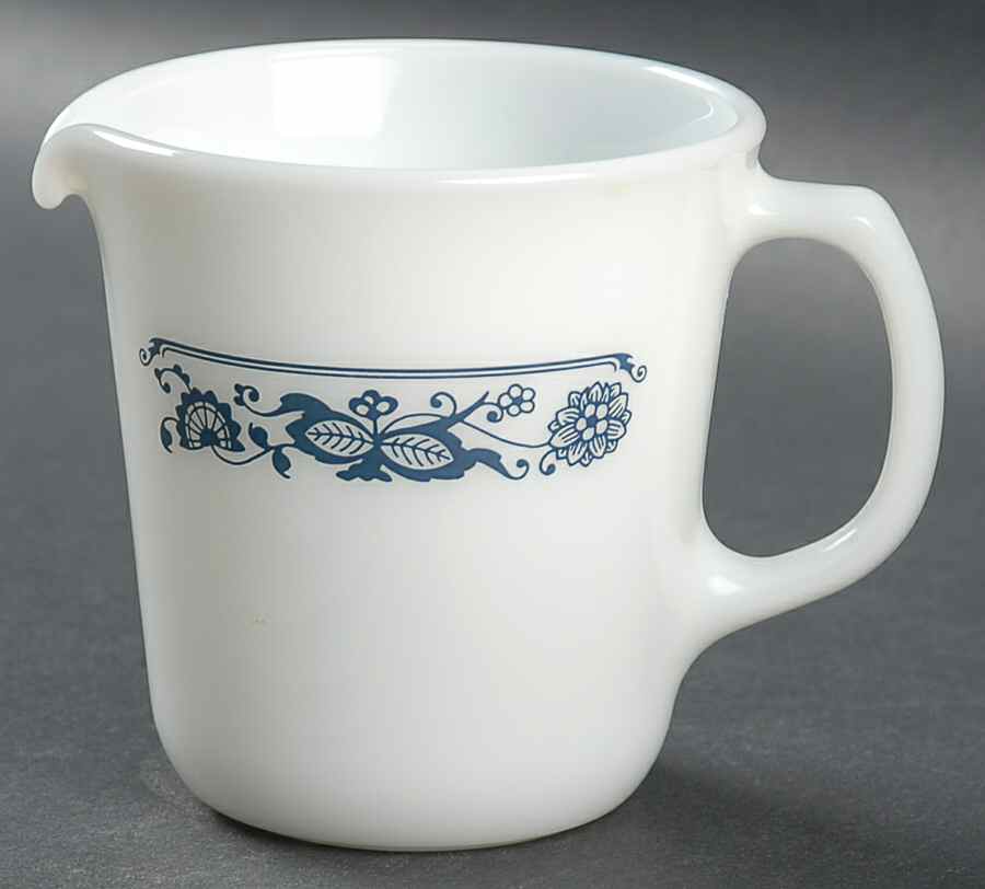 Old Town Blue (Corelle) Creamer by Corning Corelle-1