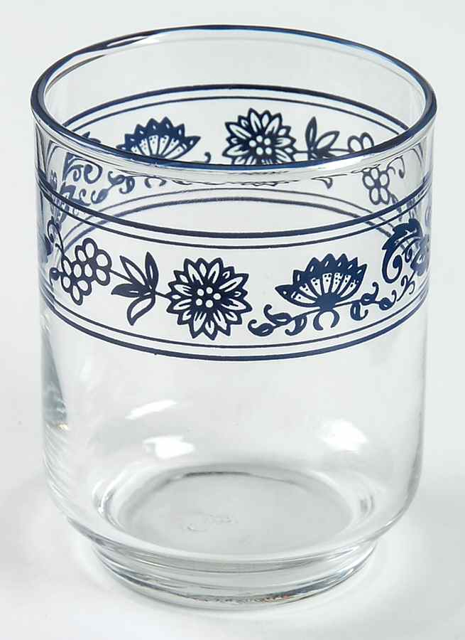 Old Town Blue (Corelle) 6 Oz Glassware Juice by Corning Corelle-1
