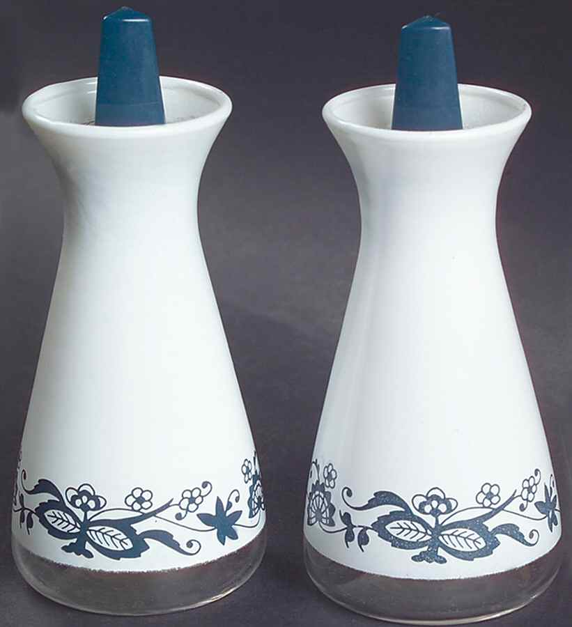 Old Town Blue (Corelle) Salt & Pepper Set by Corning Corelle-1