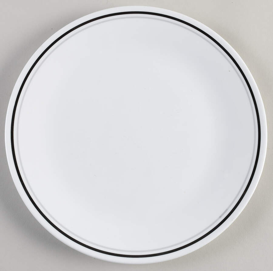 Onyx (Corelle) Coupe Dinner Plate by Corning Corelle-1