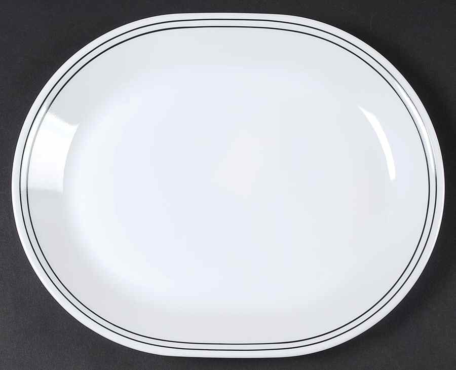 Optic (Corelle) 12" Oval Serving Platter by Corning Corelle-1