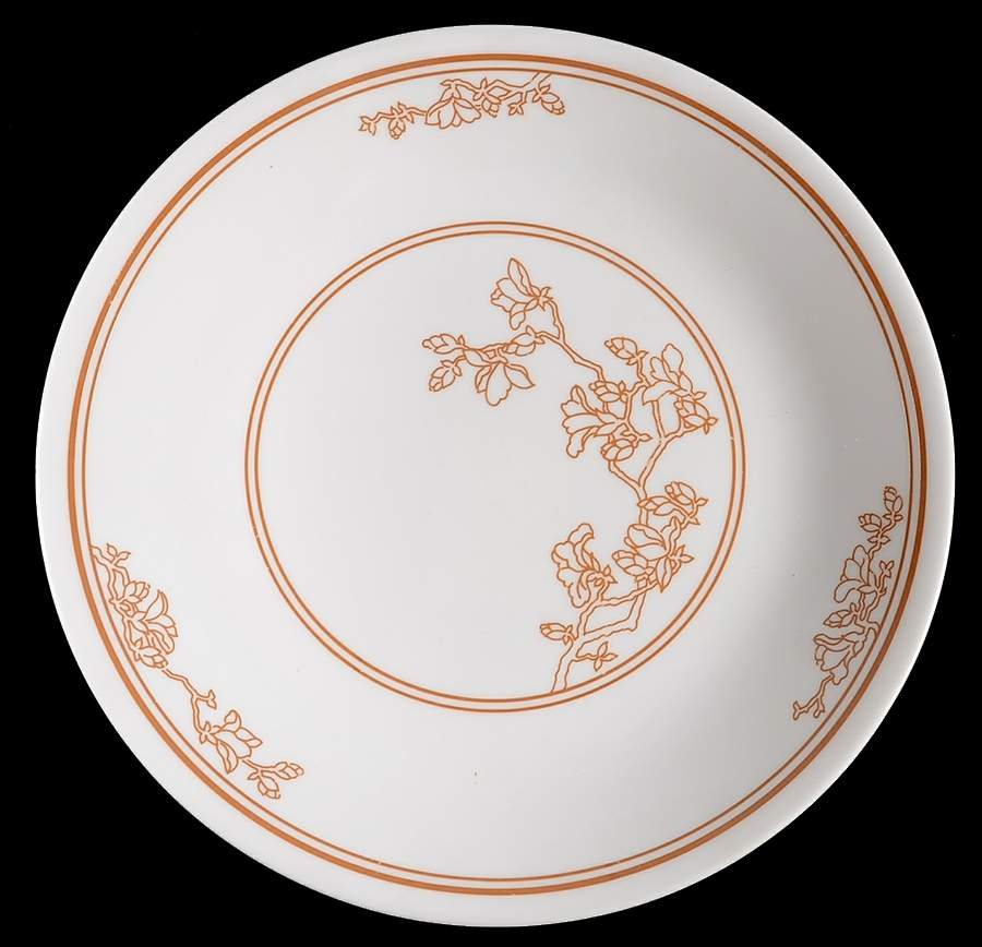Oriental Wood (Corelle) Salad Plate by Corning Corelle-1