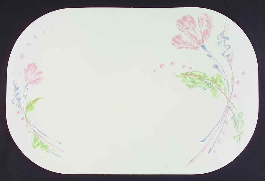 Pastel Ballet (Corelle) Reversible Plastic Foam Place Mat by Corning Corelle-1