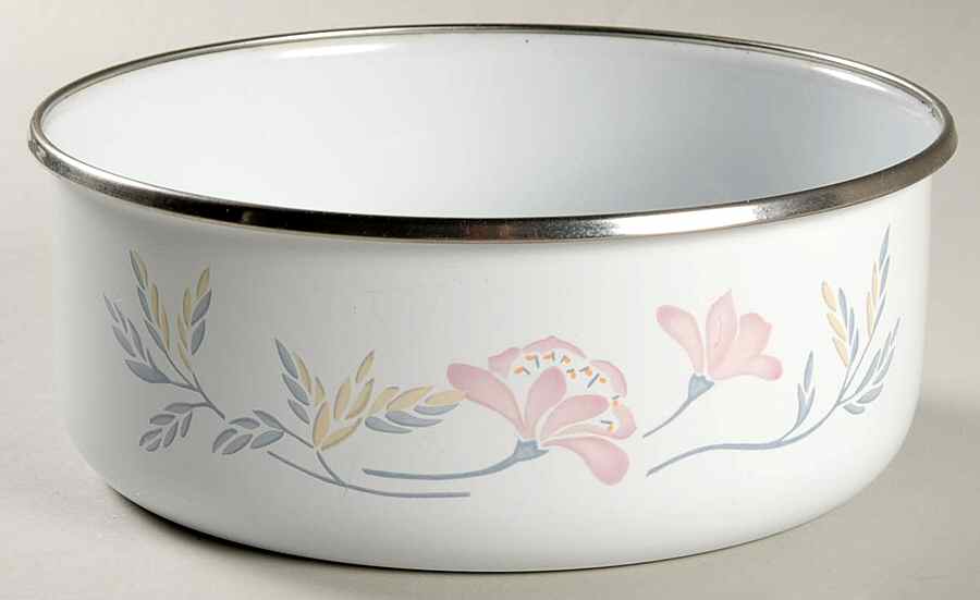 Pink Trio (Corelle) 6" Metal Bowl by Corning Corelle-1