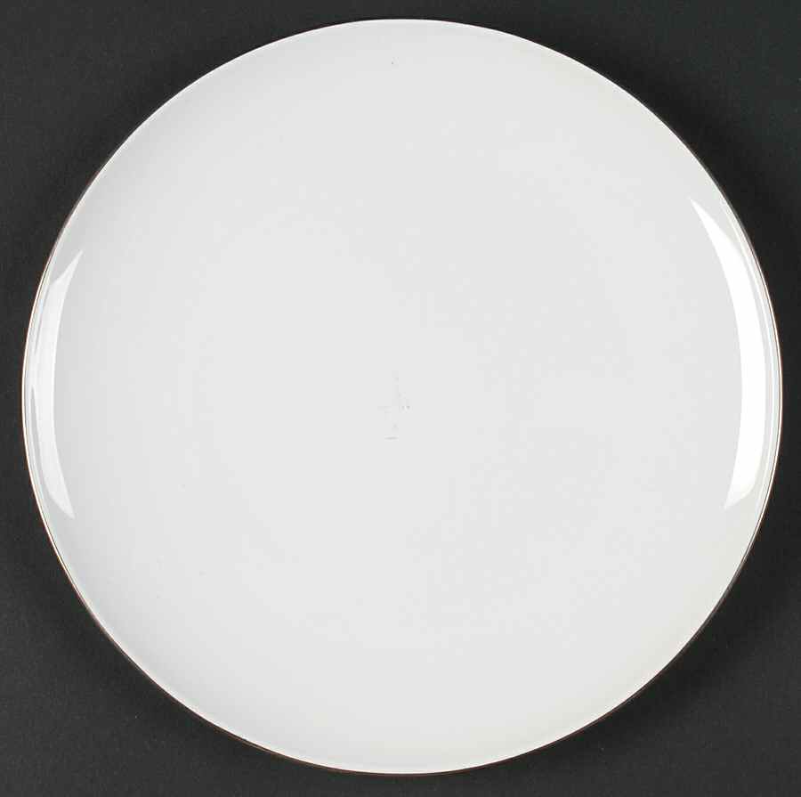 Platinum Edge (Centure, Coupe) Salad Plate by Corning Corelle-1