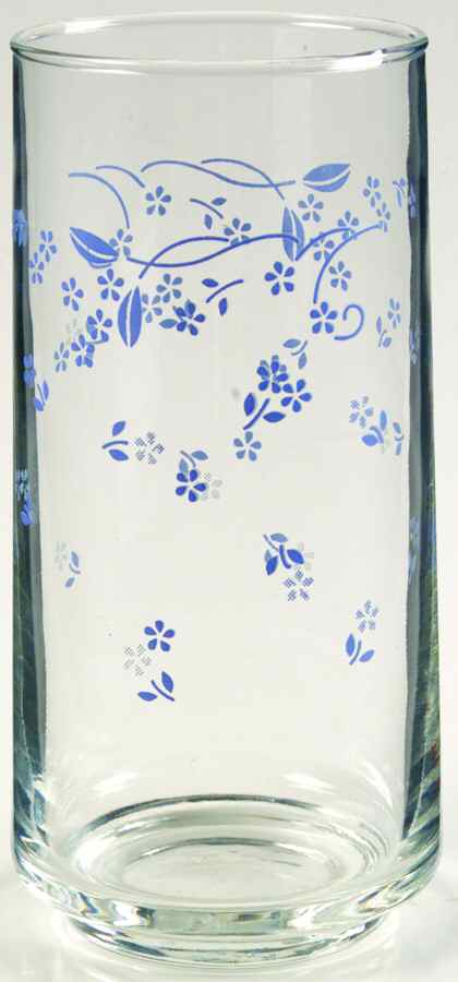 Provincial Blue (Corelle) 14 Oz Glassware Tumbler by Corning Corelle-1
