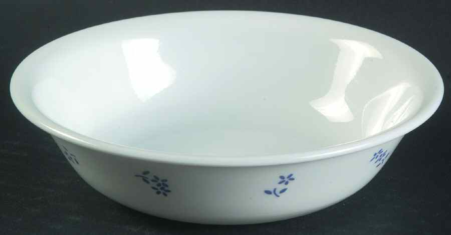 Provincial Blue (Corelle) Fruit/Dessert (Sauce) Bowl by Corning Corelle-1