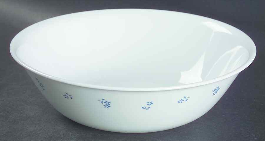 Provincial Blue (Corelle) 8" Round Vegetable Bowl by Corning Corelle-1