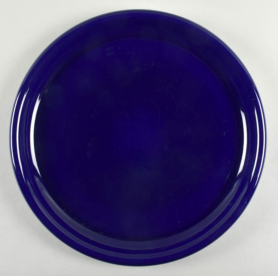 Prego Blue (Japan) 12" Chop Plate (Round Platter) by Corning Corelle-1