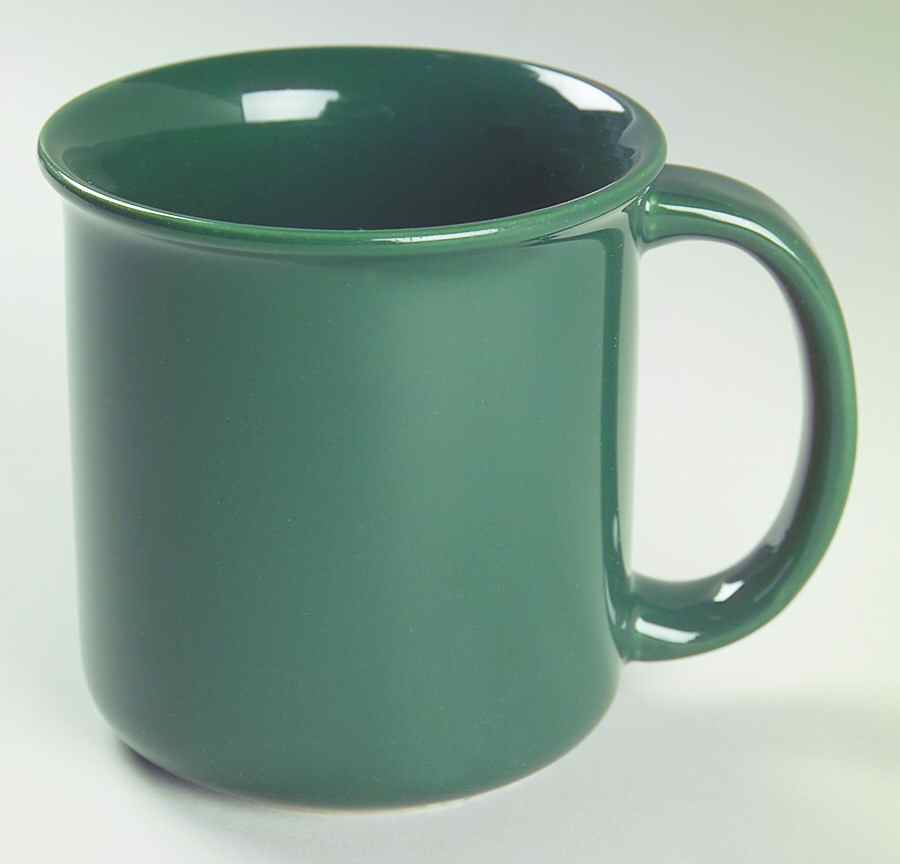 Prego Hunter Green Mug by Corning Corelle-1