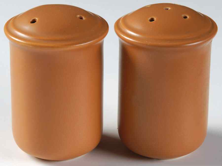 Prego Terra Cotta Salt & Pepper Set by Corning Corelle-1
