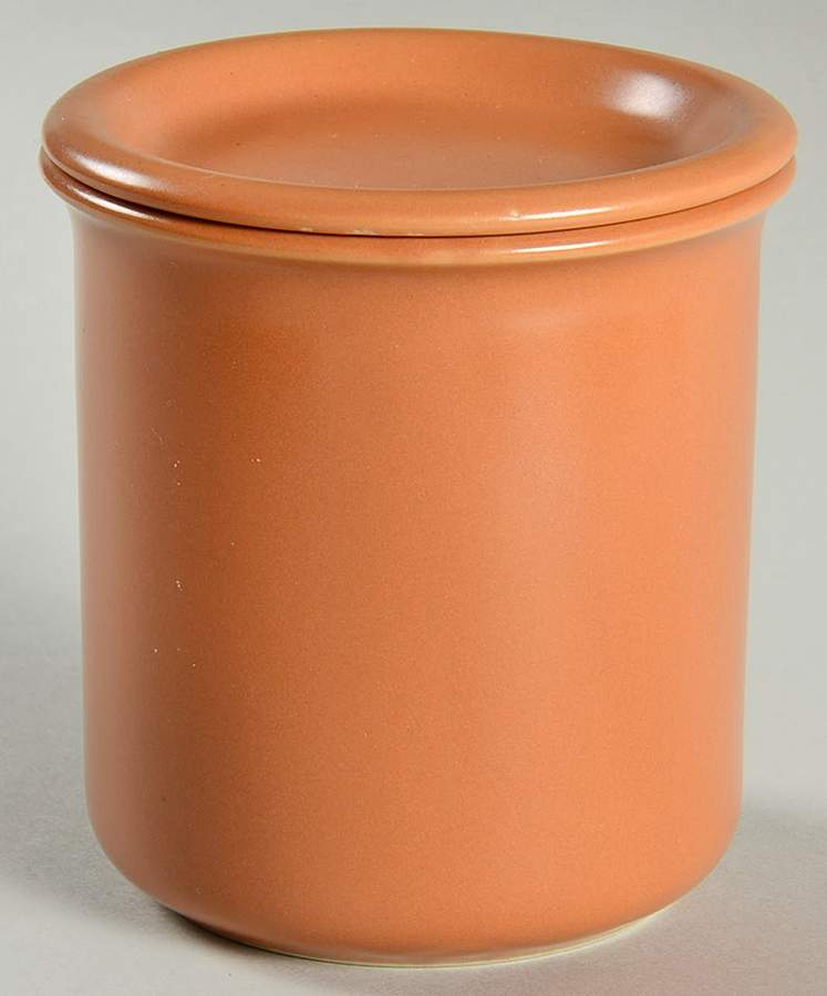 Prego Terra Cotta Sugar Bowl & Lid by Corning Corelle-1