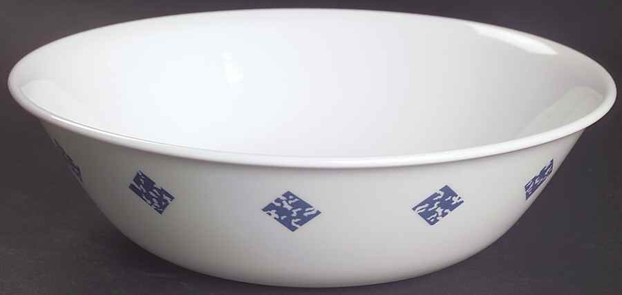 Quilt (Corelle) 8" Round Vegetable Bowl by Corning Corelle-1