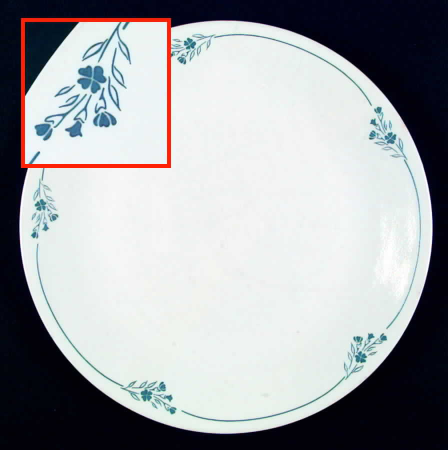 Quintet (Corelle) Dinner Plate by Corning Corelle-1