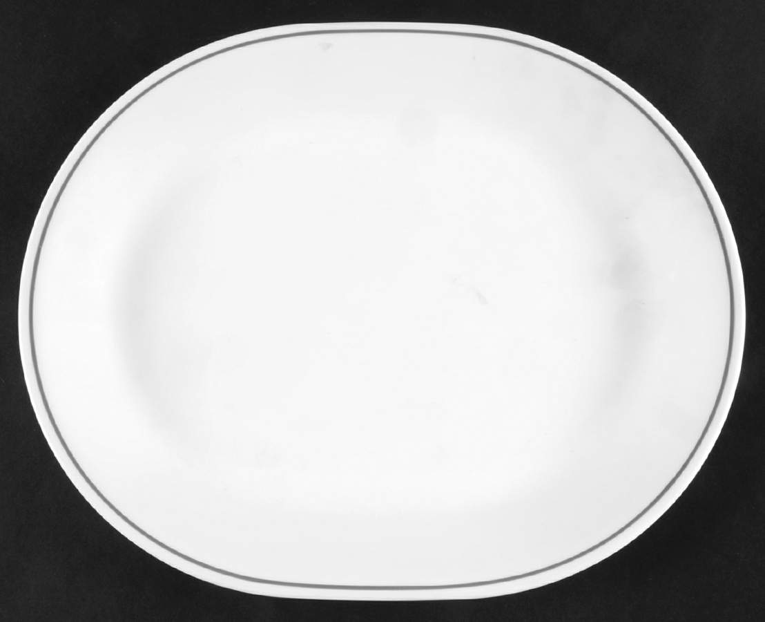 Queens Lace (Corelle) 12" Oval Serving Platter by Corning Corelle-1