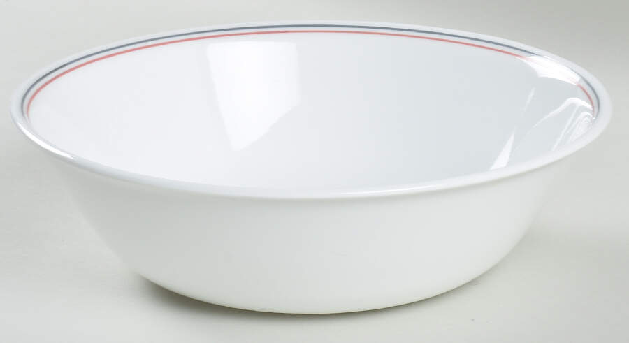 Rose Duo (Corelle) 8" Round Vegetable Bowl by Corning Corelle-1