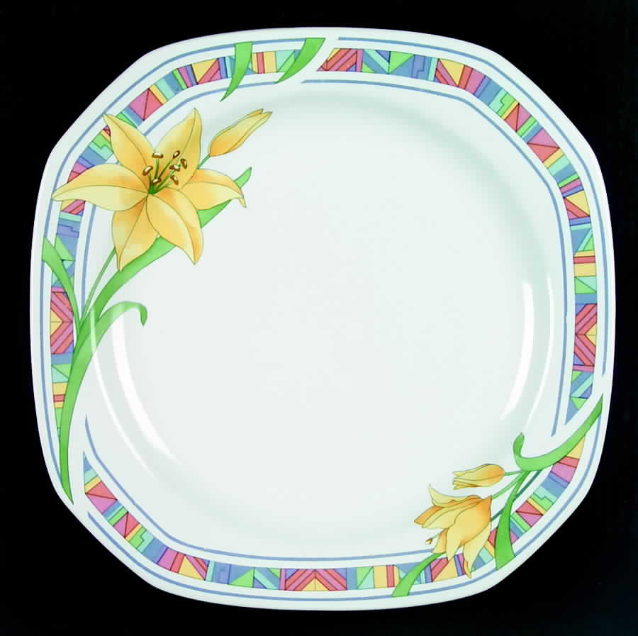 Santa Fe Lily Dinner Plate by Corning Corelle-1