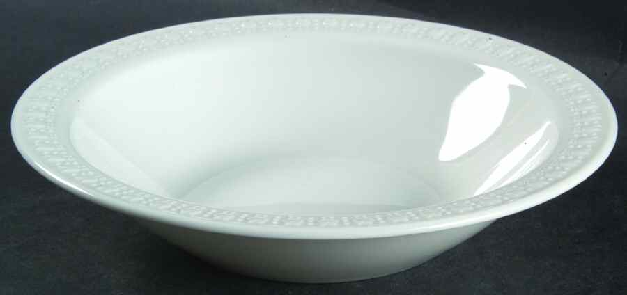 Sculptured Rim (No Trim, Pyroceram) Rim Cereal Bowl by Corning Corelle-1