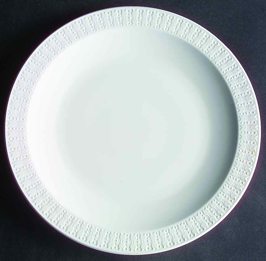 Sculptured Rim (No Trim, Pyroceram) Dinner Plate by Corning Corelle-1