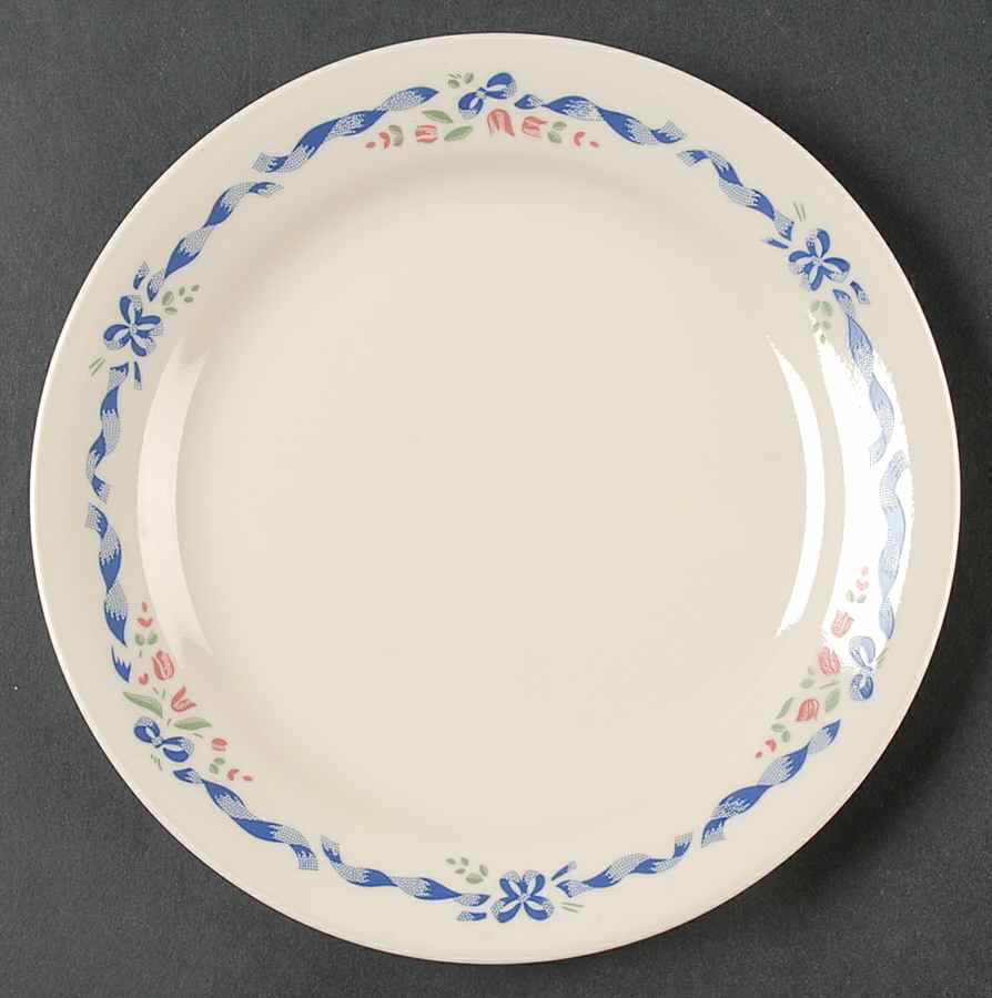 Sentimental Ribbons (Corelle) Salad Plate by Corning Corelle-1